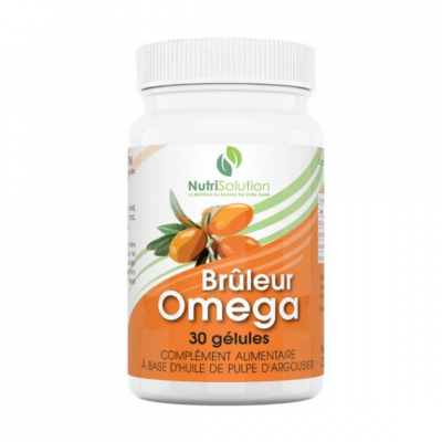 NUTRISOLUTION Br&ucirc;leur OM&Eacute;GA - Compl&eacute;ment Alimentaire