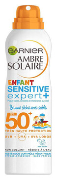 AMBRE SOLAIRE Brume solaire enfant anti sable SPF50