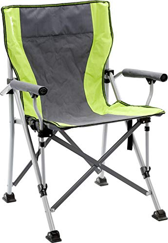 BRUNNER  Chaise de Camping Pliante Raptor Grise/Verte