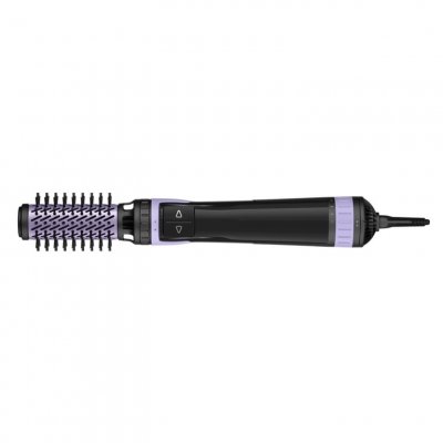 ROWENTA Brush Activ Brosse soufflante &agrave; air chaud A chaleur Noir, Violet 1000 W 1,8 m