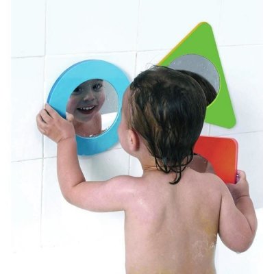 BSM  Edushape - Ed 526023 - Jouet De Bain Rigolo - Miroirs A Formes