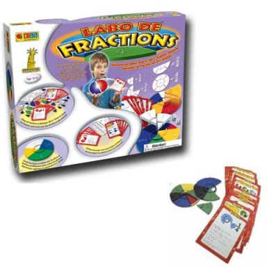 BSM  - Jeu de soci&eacute;t&eacute; &eacute;ducatif - Labo de Fractions - CT2048