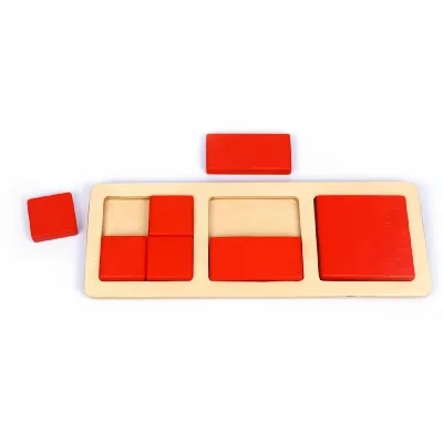 BSM  - Les carres et rectangles systeme Montessori