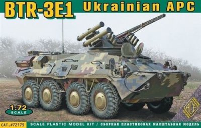 ACE Btr-3e1 Ukrainian Armored Personnel Carr - 1:72e - 