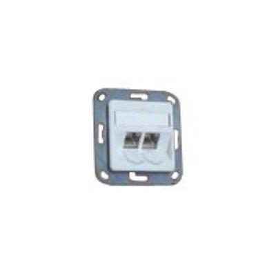 METZ CONNECT Btr netcom 1309121102-E prise de courant RJ-45 Blanc