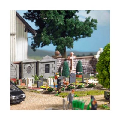 BUSCH Bu 1090 Cimeti&egrave;re H0 kit - 