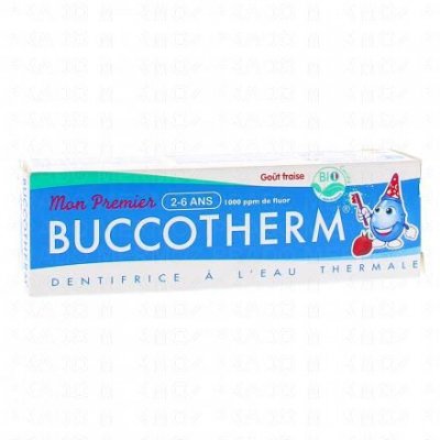 BUCCOTHERM  Dentifrice &agrave; l'Eau Thermale Mon Premier 2-6 Ans Bio 50 ml