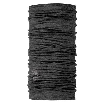 BUFF  Lightweight Merino Wool Mixte bandana ext&eacute;rieur sport - gris - OS