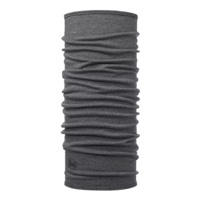 BUFF  Midwieght Merino Wool Mixte Bandana ext&eacute;rieur Sport - Gris - OS