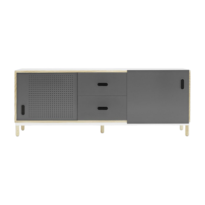 Buffet &agrave; tiroirs gris Sideboard Grey - Normann Copenhagen
