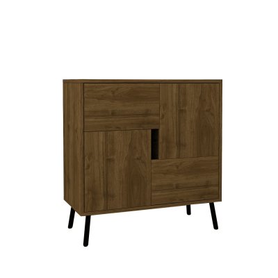 Buffet En Bois ""darien"" - 76 X 35 X 79 Cm - Marron