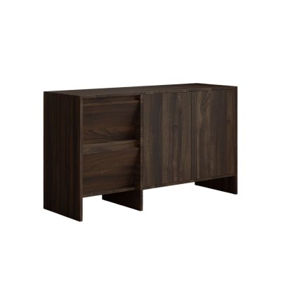 Buffet en bois ""Laris 130"" - 130 x 44 x 82 cm - Marron