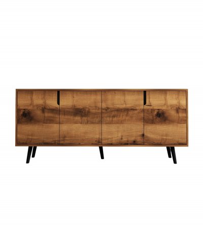 Buffet en bois Latina - 180 x 45 x 80 cm - Marron