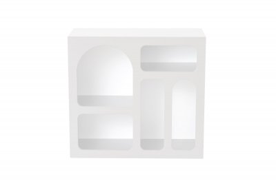 Buffet En Bois ""lessa"" - 80 X 37 X 74 Cm - Blanc