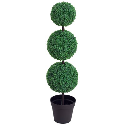 Buis artificiel en forme de boules