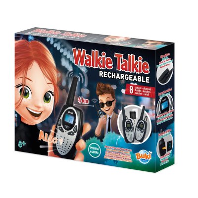SANS Buki France Talkie Walkie rechargeable