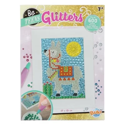 GENERIQUE Buki tableau diamants animaux lama