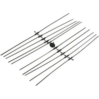 MERRIWAY Bulk Hardware Lot de 20 lignes de d&eacute;coupe pour d&eacute;broussailleuse Flymo Mini 