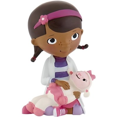 BULLY  - Figurine Docteur La Peluche et Caline - Disney - 6 cm