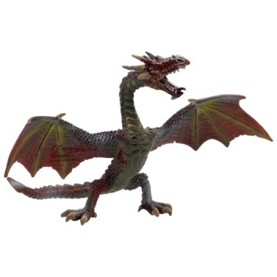 BULLYLAND  - 330224 - Drache Fliegend Rotbraun
