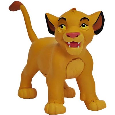 BULLYLAND  - B12254 - Figurine Simba B&eacute;b&eacute; - Le Roi Lion Disney - 7 cm
