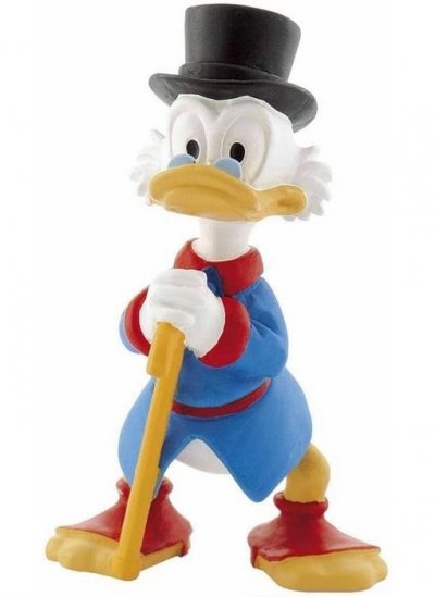 BULLYLAND  - La Maison de Mickey figurine Scrooge McDuck 8 cm 