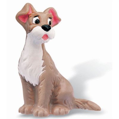GENERIQUE Bullyland Tramp Lady And The Tramp Disney Marron