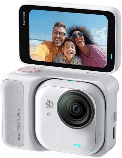 INSTA360 Bundle Creator Cam&eacute;ra sport  GO Ultra Blanc 