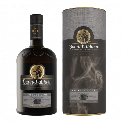 BUNNAHABHAIN  Toiteach a Dha 70cl Whisky + Coffret cadeau 
