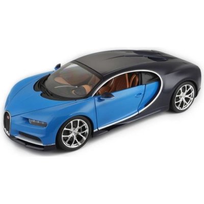 BBURAGO Burago Voiture Bugatti Chiron Bleue Echelle 1/18-Burago