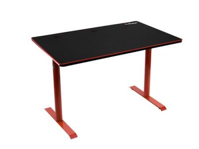 Bureau gaming Arozzi ARENA LEGG tapis de souris sur toute la surface Rouge