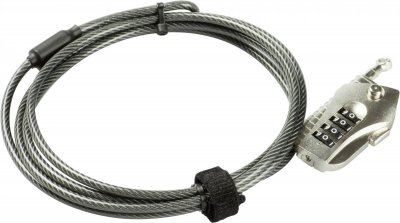BURG WACHTER Burg W&auml;chter 29830 C&acirc;ble antivol argent avec serrure &agrave; combinaison