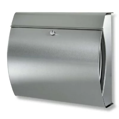 GENERIQUE BURG-W&Auml;CHTER Bo&icirc;te aux lettres Verona 3844 Ni Acier inoxydable Argent&eacute;