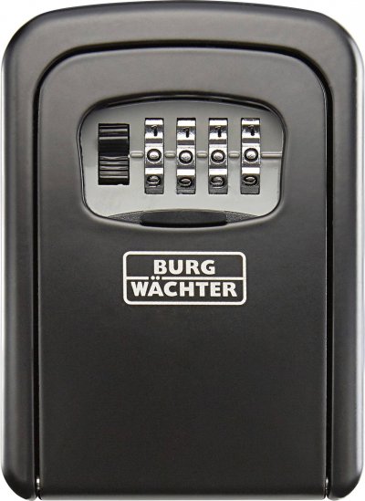 BURG WACHTER BURG-W&Auml;CHTER Bo&icirc;tier &agrave; cl&eacute;s Key Safe 30, noir