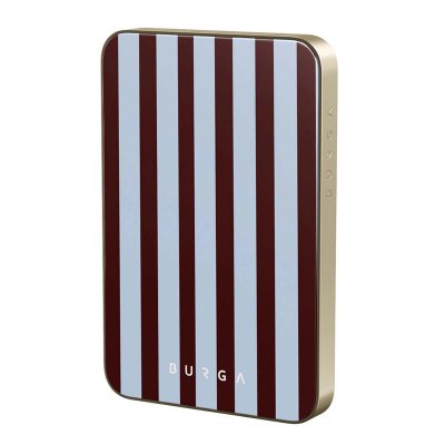 BURGA  Powerbank magn&eacute;tique 5 000 mAh - MagSafe et Qi2 - Offline / Gold