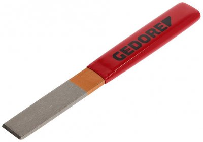 GEDORE Burin &Agrave; Fente Plat Ovale Avec Manche En Plastique 240x26x7 Mm