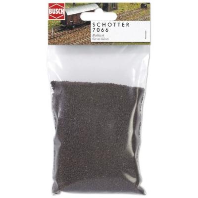 BUSCH  Dark brown gravel - uv x 5-H0 - Trains miniatures : d&eacute;cors