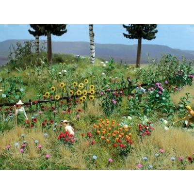 GENERIQUE Busch Environnement - BUE1258 - Mod&eacute;lisme Ferroviaire - Assortiment de Fleurs et Plantes