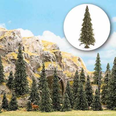 GENERIQUE Busch Environnement - BUE6576 - Mod&eacute;lisme Ferroviaire - 20 Supers Sapins - Echelle N