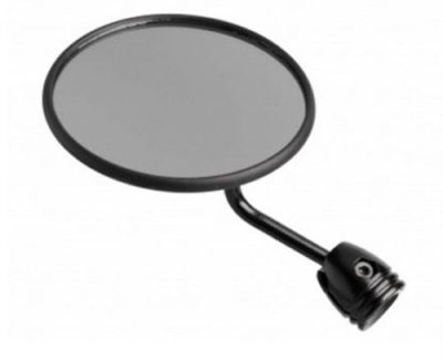 GENERIQUE Busch + M&uuml;ller miroir &eacute;toile du cycle 6R6C gauche/droite 60 mm noir