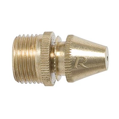 RIBIMEX Buse simple jet droite r&eacute;glable en laiton n&deg;8 pour pulv&eacute;risateur