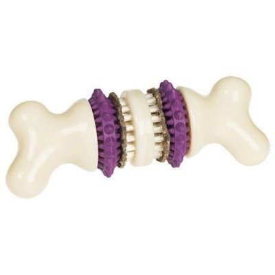 PETSAFE Busy buddy - bristle bone s- jouet os nettoyant et friandise s Cynnotek CY3107