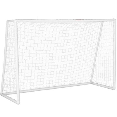 SPORTNOW But de football cage de foot - dim. 3L x 1,2l x 2H m - PVC blanc