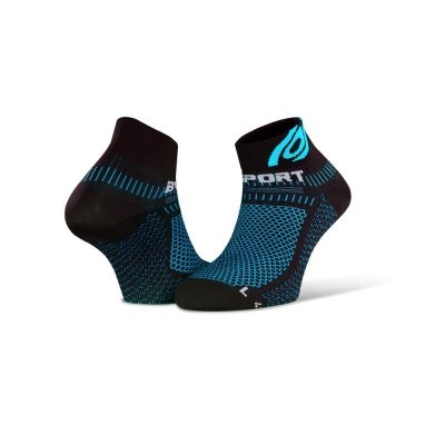 BV SPORT  Light 3D - Chaussettes running Black Blue 45 - 47