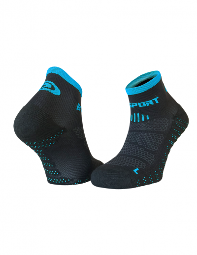BV SPORT  SCR One EVO - Chaussettes running Black Blue 39 - 41