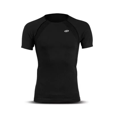 BV SPORT  T-shirt compression R-tech Evo2 Black Homme Noir taille XL