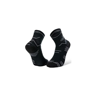 BV SPORT  Trail Ultra - Chaussettes trail Black Grey 39 - 41