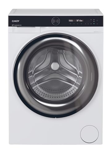 CANDY BWS 6106B8-S machine &agrave; laver avec s&egrave;che linge Pose libre Charge avant Noir, Blanc D