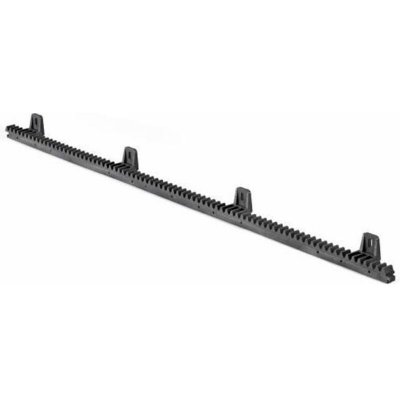 BYOU  cr&eacute;maillere en nylon 4m pour motorisation de portail coulissant 