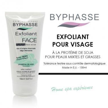 BYPHASSE  Home spa experience exfoliant purifiant visage peaux mixtes